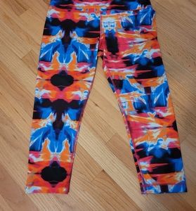 90 Degree by Reflex cropped workout pants size L
